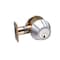 Trans Atlantic Co. LSV Saturn Brushed Chrome Grade 2 Commercial Cylindrical Entry Door Handle with 700 Series Single Cylinder Deadbolt Pack DL-LSV53DB751-US26D - alternate 5